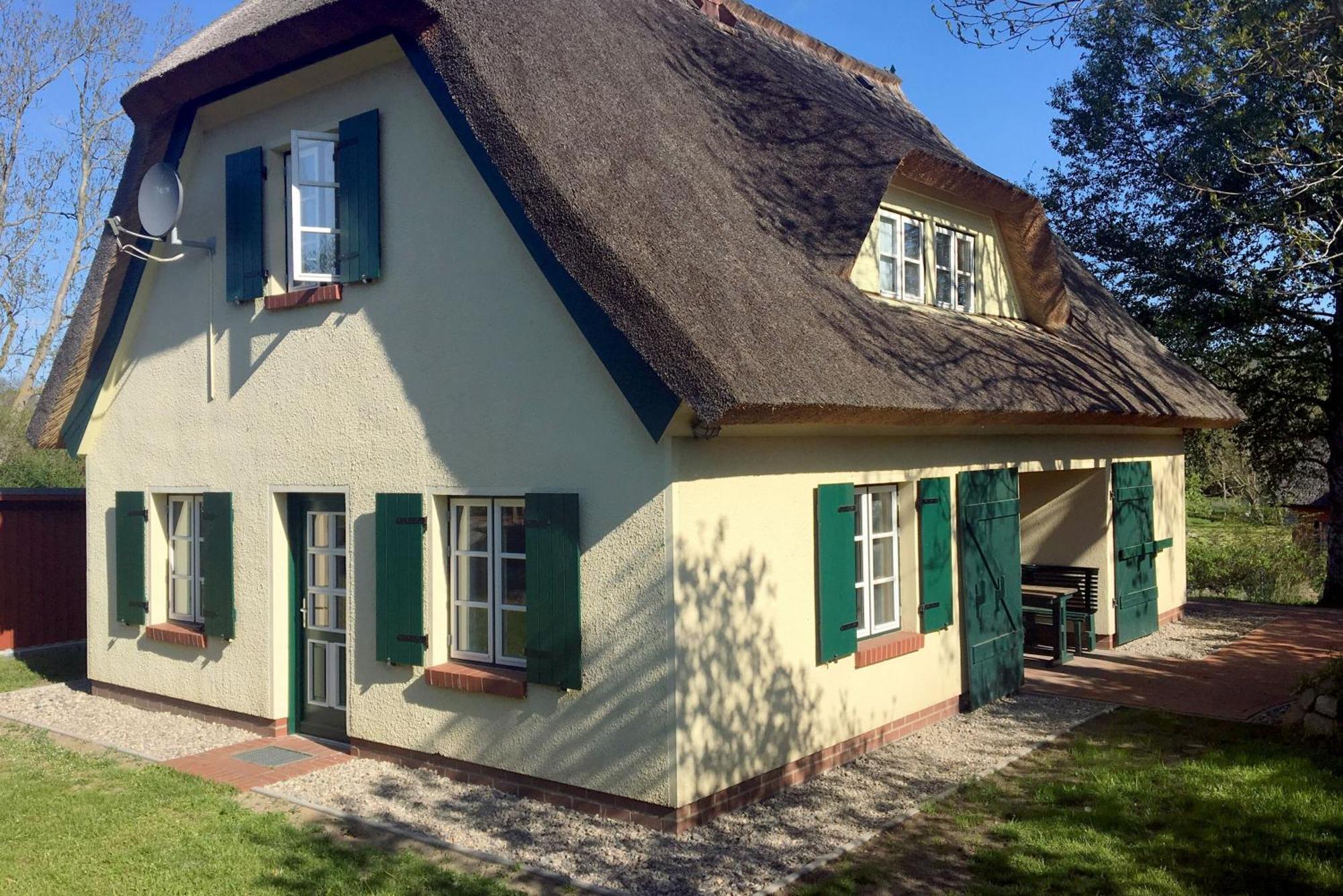 Ferienhaus Preetz 1A - Idylle Unter Reet Burtevitz Exterior photo